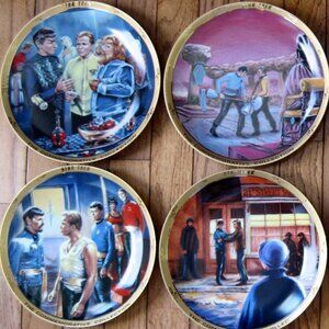 Star Trek Commemorative Collection - Hamilton 8 plate set